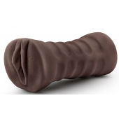 Коричневый мастурбатор-вагина Hot Chocolate Brianna - Blush Novelties - в Кургане купить с доставкой