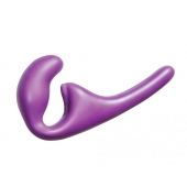 Фиолетовый безремневой страпон Seduction - 20,5 см. - Lola Games - купить с доставкой в Кургане