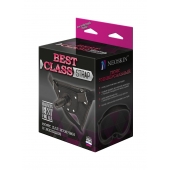 Черный пояс для насадок BEST CLASS STRAP - LOVETOY (А-Полимер) - купить с доставкой в Кургане