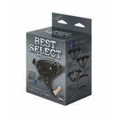Пояс HARNESS BEST SELECT с вагинальной пробкой - LOVETOY (А-Полимер) - купить с доставкой в Кургане