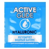 Лубрикант на водной основе Active Glide с гиалуроновой кислотой - 3 гр. - Биоритм - купить с доставкой в Кургане