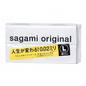 Презервативы Sagami Original 0.02 L-size увеличенного размера - 10 шт. - Sagami - купить с доставкой в Кургане
