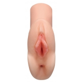 Телесный мастурбатор Perfect Pussy Double Stroker - Pipedream - в Кургане купить с доставкой
