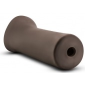 Коричневый мастурбатор-ротик Naughty Nicole - Blush Novelties - в Кургане купить с доставкой