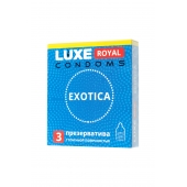 Текстурированные презервативы LUXE Royal Exotica - 3 шт. - Luxe - купить с доставкой в Кургане
