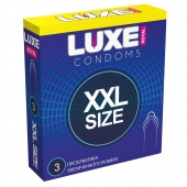 Презервативы увеличенного размера LUXE Royal XXL Size - 3 шт. - Luxe - купить с доставкой в Кургане
