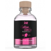 Массажный гель с согревающим эффектом Cotton Candy - 30 мл. - INTT - купить с доставкой в Кургане