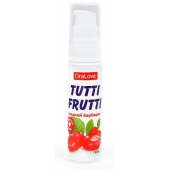 Гель-смазка Tutti-frutti со вкусом барбариса - 30 гр. - Биоритм - купить с доставкой в Кургане