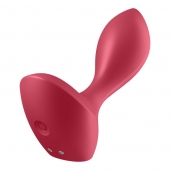 Красный вибромассажёр простаты Satisfyer Backdoor Lover - 14 см. - Satisfyer - в Кургане купить с доставкой