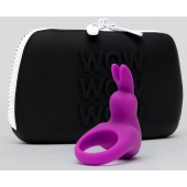 Фиолетовое эрекционное виброкольцо Happy Rabbit Cock Ring Kit - Happy Rabbit - в Кургане купить с доставкой