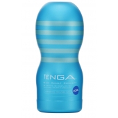 Мастурбатор с охлаждающей смазкой TENGA Original Vacuum Cup Cool - Tenga - в Кургане купить с доставкой