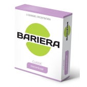 Классические презервативы Bariera Classic - 3 шт. - Bariera - купить с доставкой в Кургане
