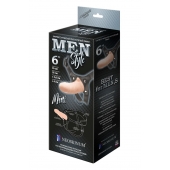 Пустотелый фаллопротез MEN STYLE - 17,5 см. - LOVETOY (А-Полимер) - купить с доставкой в Кургане