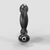 Черный вибромассажер простаты и промежности Prostate Pro с пультом ДУ - Bathmate - в Кургане купить с доставкой