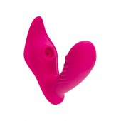 Ярко-розовый стимулятор точки G с вакуум-волновой стимуляцией Shani - JOS
