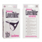 Трусы для страпона с универсальным креплением Universal Love Rider Luxe Harness - California Exotic Novelties - купить с доставкой в Кургане
