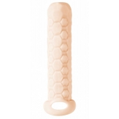 Телесный фаллоудлинитель Homme Long - 13,5 см. - Lola Games - в Кургане купить с доставкой