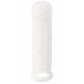 Белый фаллоудлинитель Homme Long - 15,5 см. - Lola Games - в Кургане купить с доставкой