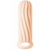 Телесный фаллоудлинитель Homme Wide - 13 см. - Lola Games - в Кургане купить с доставкой