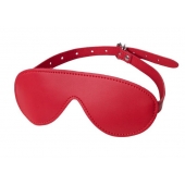 Красная маска Anonymo из искусственной кожи - ToyFa - купить с доставкой в Кургане