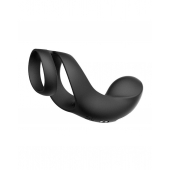 Черное эрекционное кольцо Benedict для стимуляции промежности - Svakom - в Кургане купить с доставкой