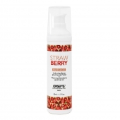 Разогревающее массажное масло  с ароматом клубники Gourmet Strawberry - 50 мл. - Exsens - купить с доставкой в Кургане