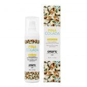 Разогревающее массажное масло с ароматом пина колада Gourmet Pina Colada - 50 мл. - Exsens - купить с доставкой в Кургане