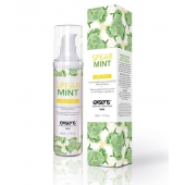 Разогревающее массажное масло Gourmet Spearmint Organic с органическими ингредиентами - 50 мл. - Exsens - купить с доставкой в Кургане