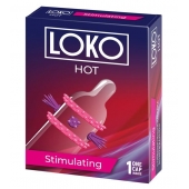 Стимулирующая насадка на пенис LOKO HOT с возбуждающим эффектом - Sitabella - в Кургане купить с доставкой