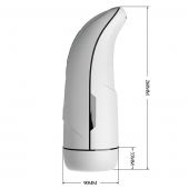 Вибромастурбатор Marissa с функцией нагрева и подвижным язычком - Baile - в Кургане купить с доставкой