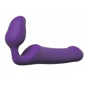 Фиолетовый безремневой страпон Queens L - Adrien Lastic - купить с доставкой в Кургане