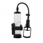Прозрачная вакуумная помпа с вибрацией Vibrating Penis Pump - Dream Toys - в Кургане купить с доставкой