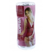 Прозрачный двусторонний мастурбатор Sophia - вагина и анус - Dream Toys - в Кургане купить с доставкой