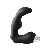 Черный вибромассажер простаты FantASStic Vibrating Prostate Massager - 11,3 см. - Dream Toys - в Кургане купить с доставкой