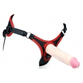 Пояс унисекс UNISEX Style с 2 насадками - LOVETOY (А-Полимер) - купить с доставкой в Кургане