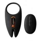 Черное эрекционное кольцо с вибрацией и пультом ДУ Winni 2 - Svakom - в Кургане купить с доставкой