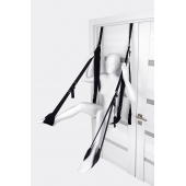 Черные секс-качели на дверь Anonymo №0505 - ToyFa - купить с доставкой в Кургане