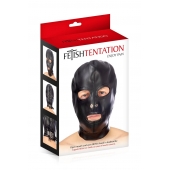 Маска-шлем с прорезями для глаз и рта - Fetish Tentation - купить с доставкой в Кургане