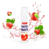 Гель-смазка Tutti-frutti с земляничным вкусом - 30 гр. - Биоритм - купить с доставкой в Кургане