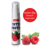Гель-смазка Tutti-frutti с малиновым вкусом - 30 гр. - Биоритм - купить с доставкой в Кургане
