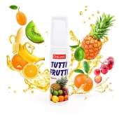Гель-смазка Tutti-frutti со вкусом тропических фруктов - 30 гр. - Биоритм - купить с доставкой в Кургане