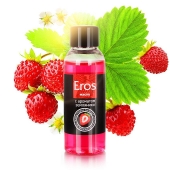 Массажное масло Eros fantasy с ароматом земляники - 50 мл. - Биоритм - купить с доставкой в Кургане