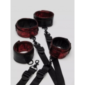 Изысканный набор фиксаций на кровати Reversible Under Mattress Restraint Set - Fifty Shades of Grey - купить с доставкой в Кургане