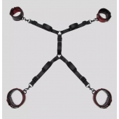Изысканный набор фиксаций на кровати Reversible Under Mattress Restraint Set - Fifty Shades of Grey - купить с доставкой в Кургане