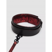 Стильный ошейник с поводком Reversible Faux Leather Collar and Lead - Fifty Shades of Grey - купить с доставкой в Кургане