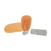 Мастурбатор-вагина с вибрацией ELLY POCKET PAL VAGINA MULTISPEED - NMC - в Кургане купить с доставкой