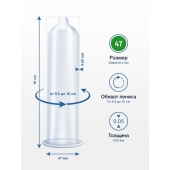 Презервативы MY.SIZE размер 47 - 10 шт. - My.Size - купить с доставкой в Кургане