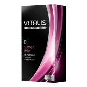 Ультратонкие презервативы VITALIS PREMIUM super thin - 12 шт. - Vitalis - купить с доставкой в Кургане