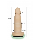 Телесная насадка Harness - 13,3 см. - LOVETOY (А-Полимер) - купить с доставкой в Кургане