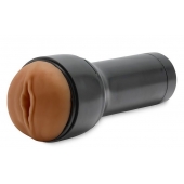 Коричневый мастурбатор-вагина Feel Stroker - Kiiroo - в Кургане купить с доставкой